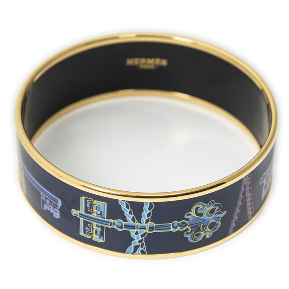 Hermes Enamel Bangle MM - Picture 2 of 3